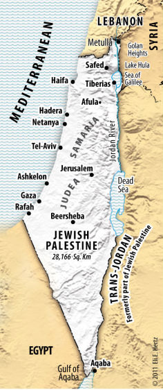 Jewish Palestine 1922